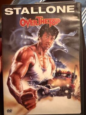 Over The Top (Stallone) DVD — Red, White, Blue Artwork